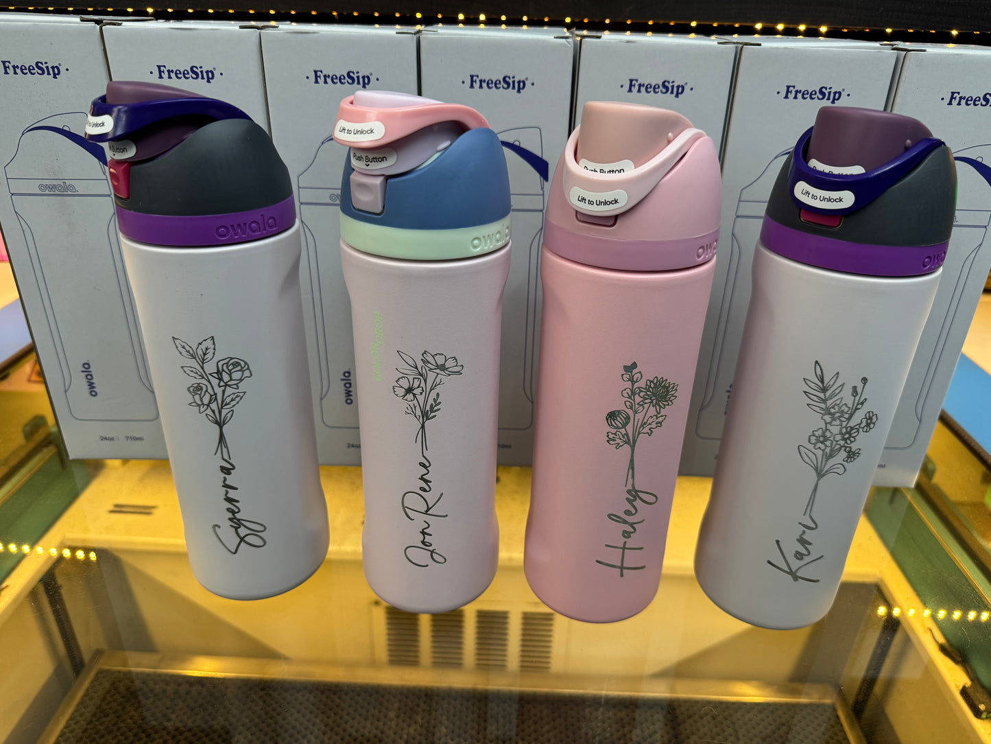 Owala Freesip 24 oz Water Bottle Genuine Owala