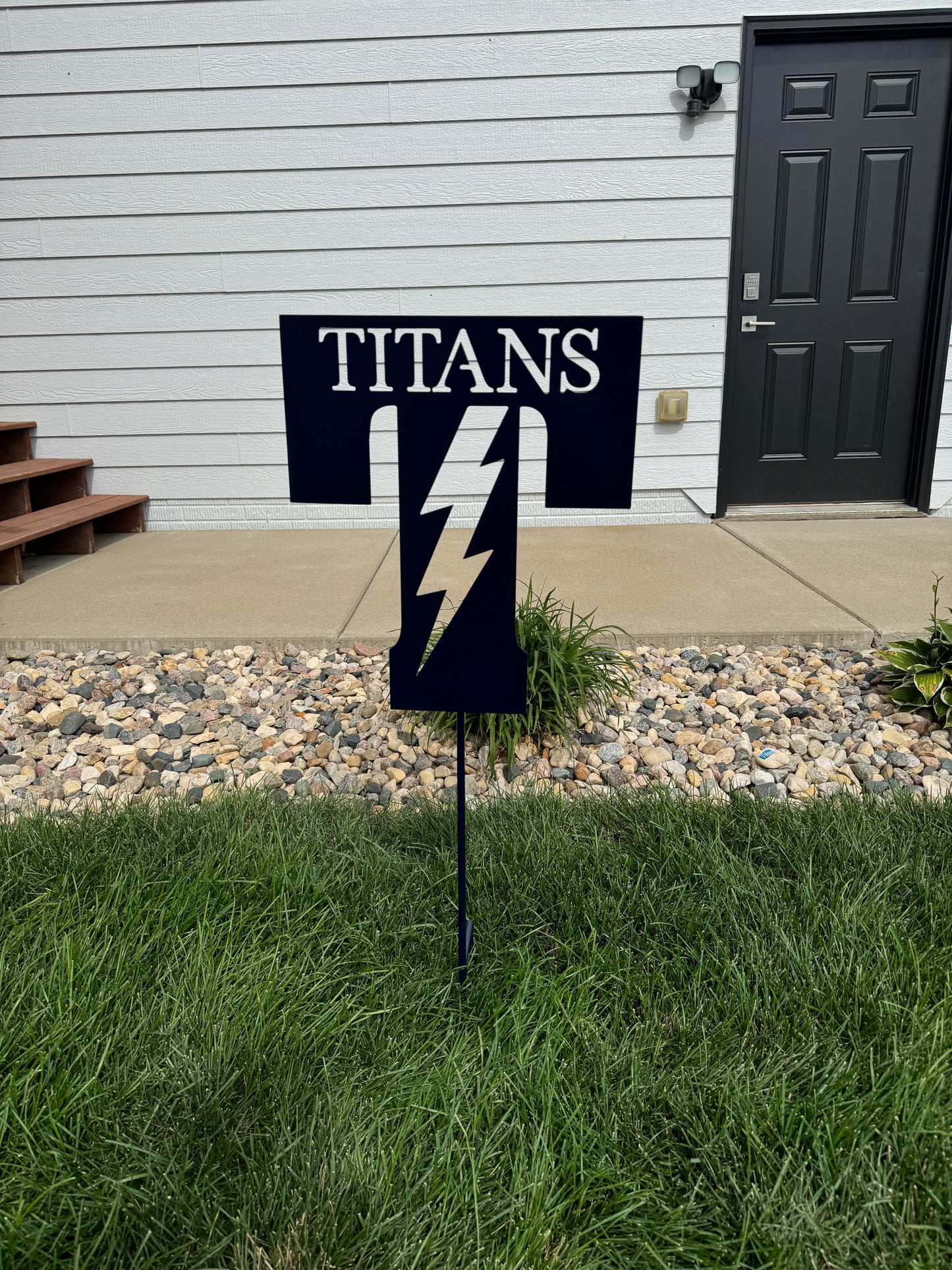 Tea Titans yard sign