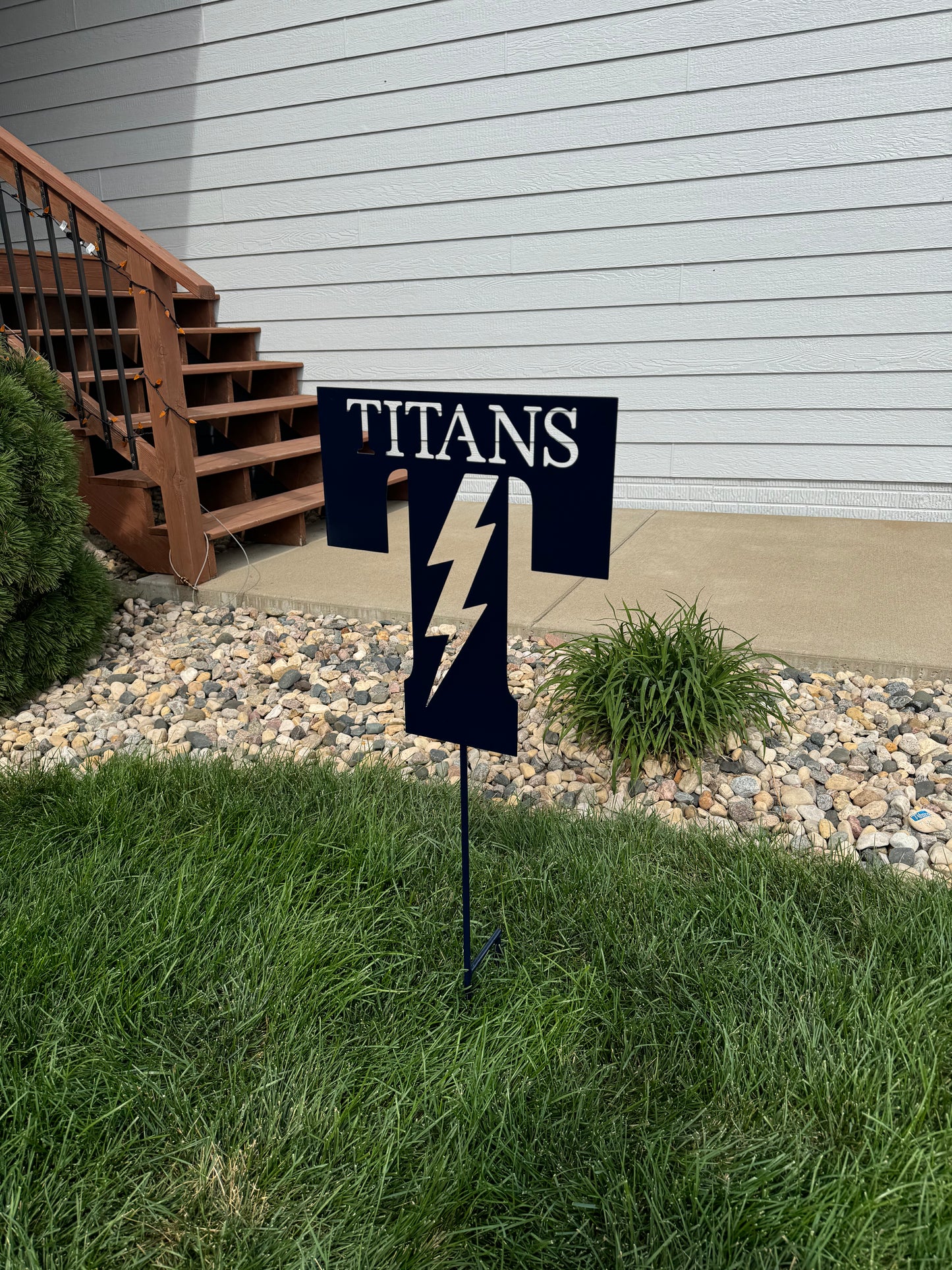 Tea Titans yard sign