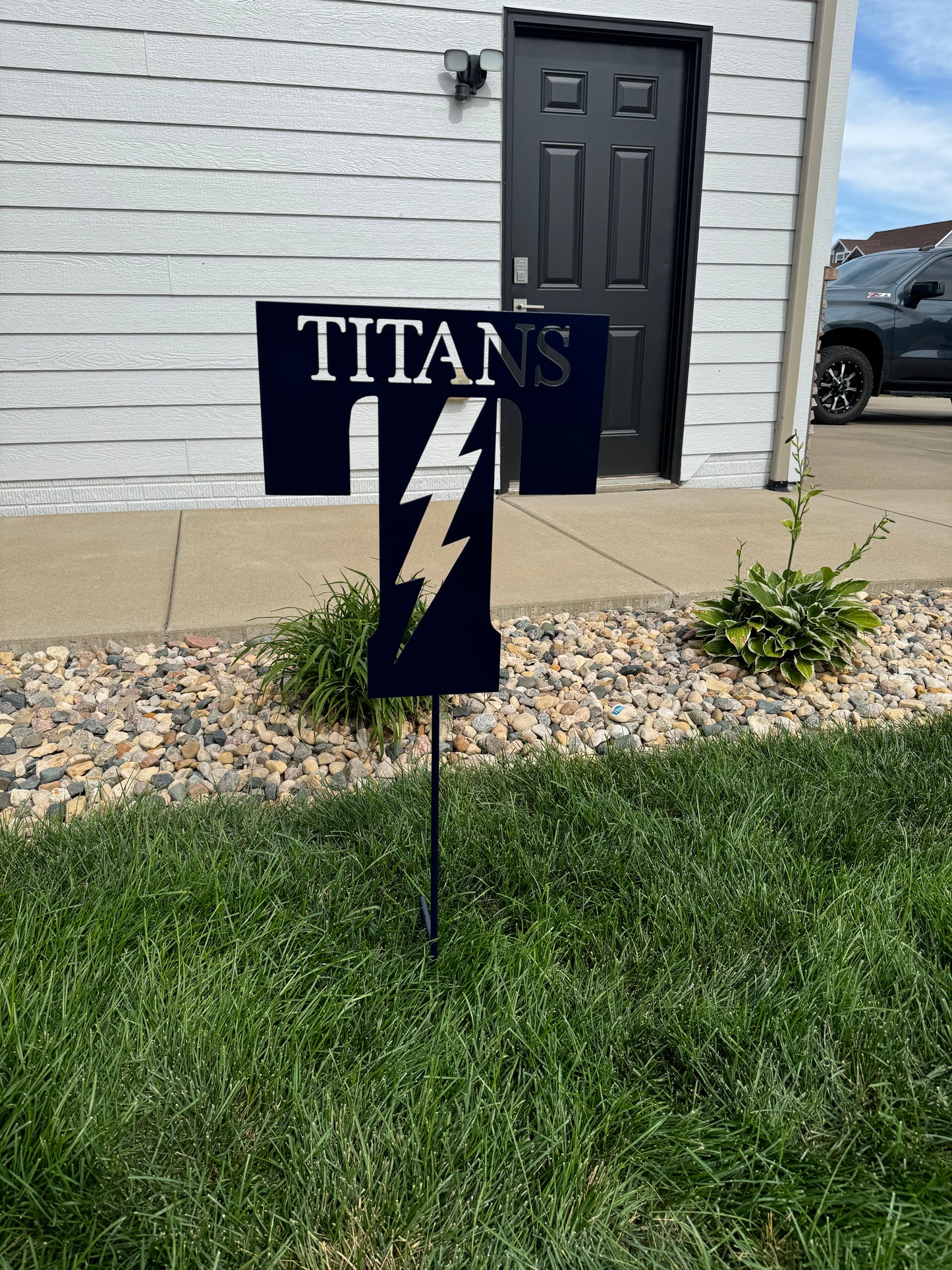 Tea Titans yard sign