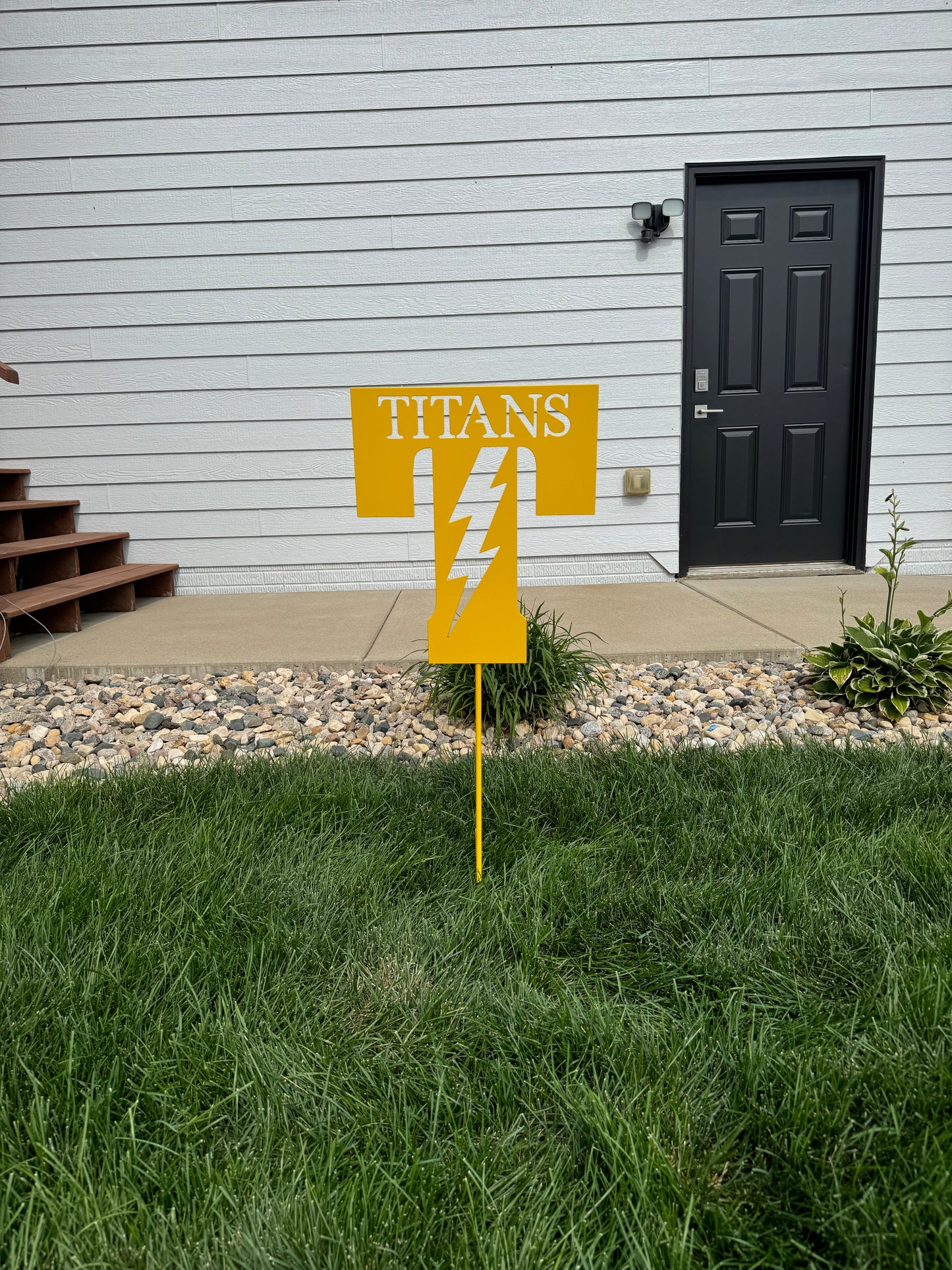 Tea Titans yard sign