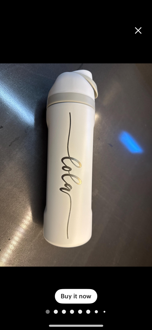 24 oz Owala FreeSip DUPE with free laser engraved name or logo