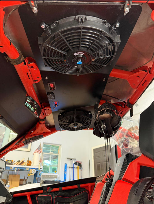 Cooling fan Kit for Side by Sides Can am X3, Maverick, Commander, and Maverick R