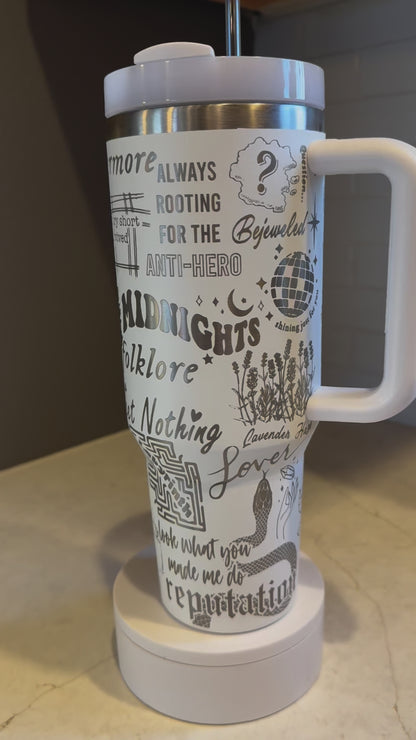 Midnights version KC Eras anti lover tour Dupe or Stanley 40 oz tumbler