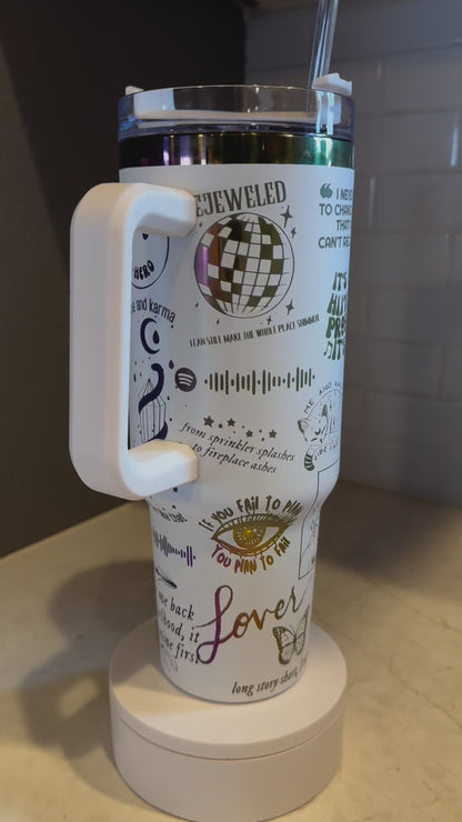 Eras tour anti lover 40oz Stanley Brand Quencher