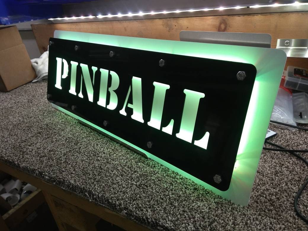 LED Lighted Name Sign | One Word | Layered | Customized | Made in USA | Free Shipping - Firebolt Custom