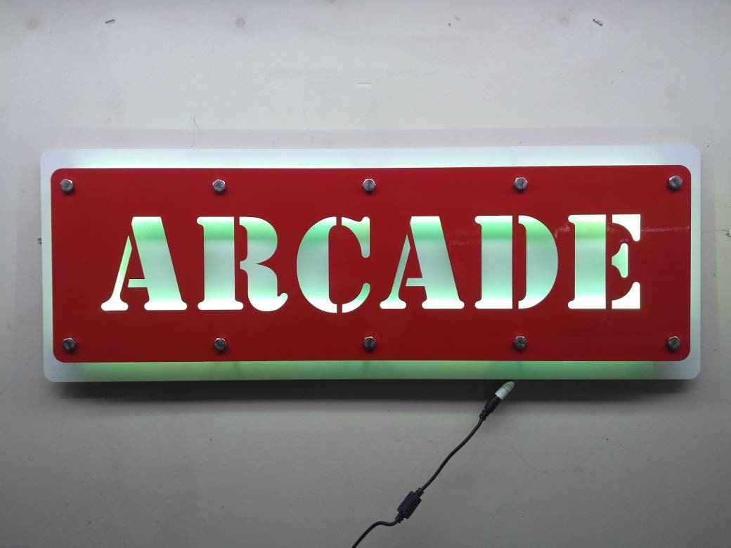 LED Lighted Name Sign | One Word | Layered | Customized | Made in USA | Free Shipping - Firebolt Custom