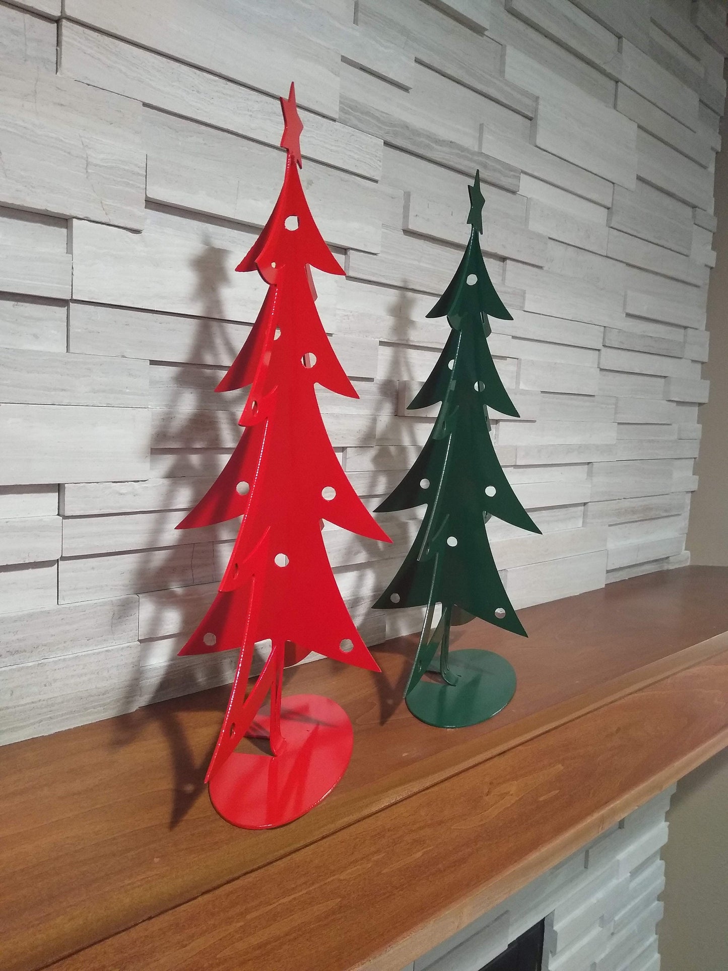 Metal Tree | Christmas | Free Standing | Custom | Made in USA | Free Shipping - Firebolt Custom