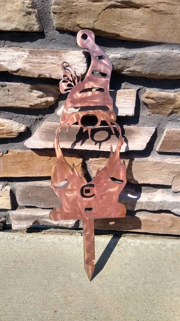 Set of 4 Garden Gnomes | Metal | Custom | Made in USA | Free Shipping - Firebolt Custom