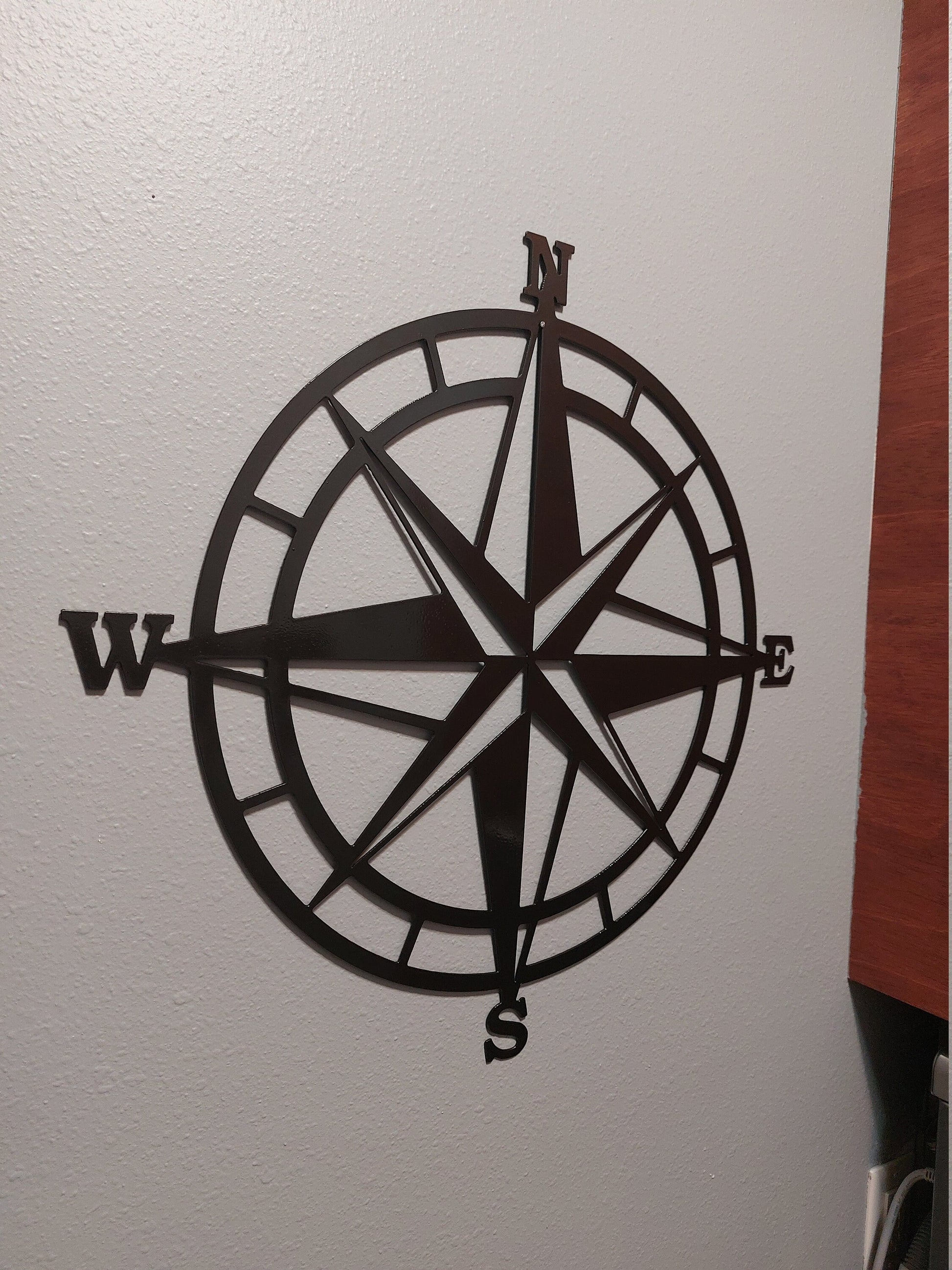 Nautical Compass | Metal Sign | Made in USA | Free Shipping - Firebolt Custom