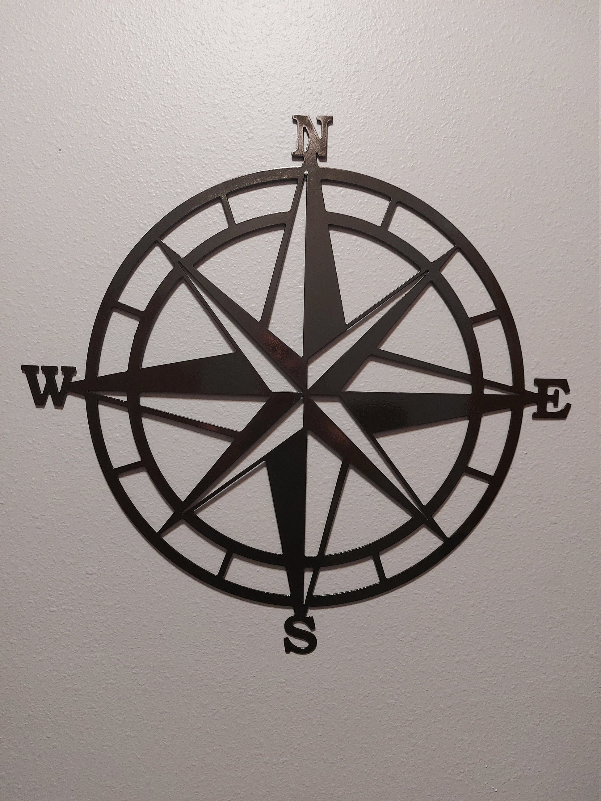 Nautical Compass | Metal Sign | Made in USA | Free Shipping - Firebolt Custom