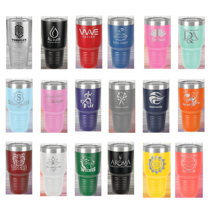 Tumblers | Custom | Laser Engraved | 20 oz | 30 oz | Personalized | Made in USA | Free Shipping I - Firebolt Custom