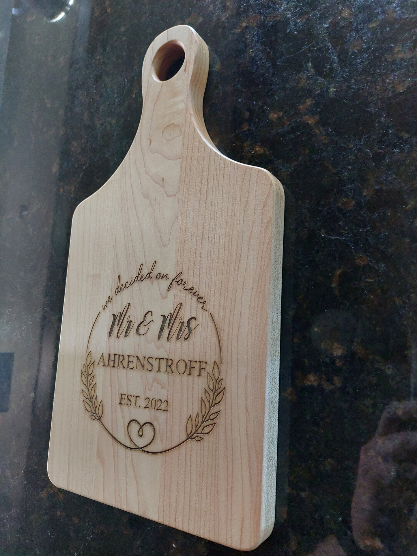 Engraved Cutting Board | Maple | Custom | Made in USA | Free Shipping - Firebolt Custom