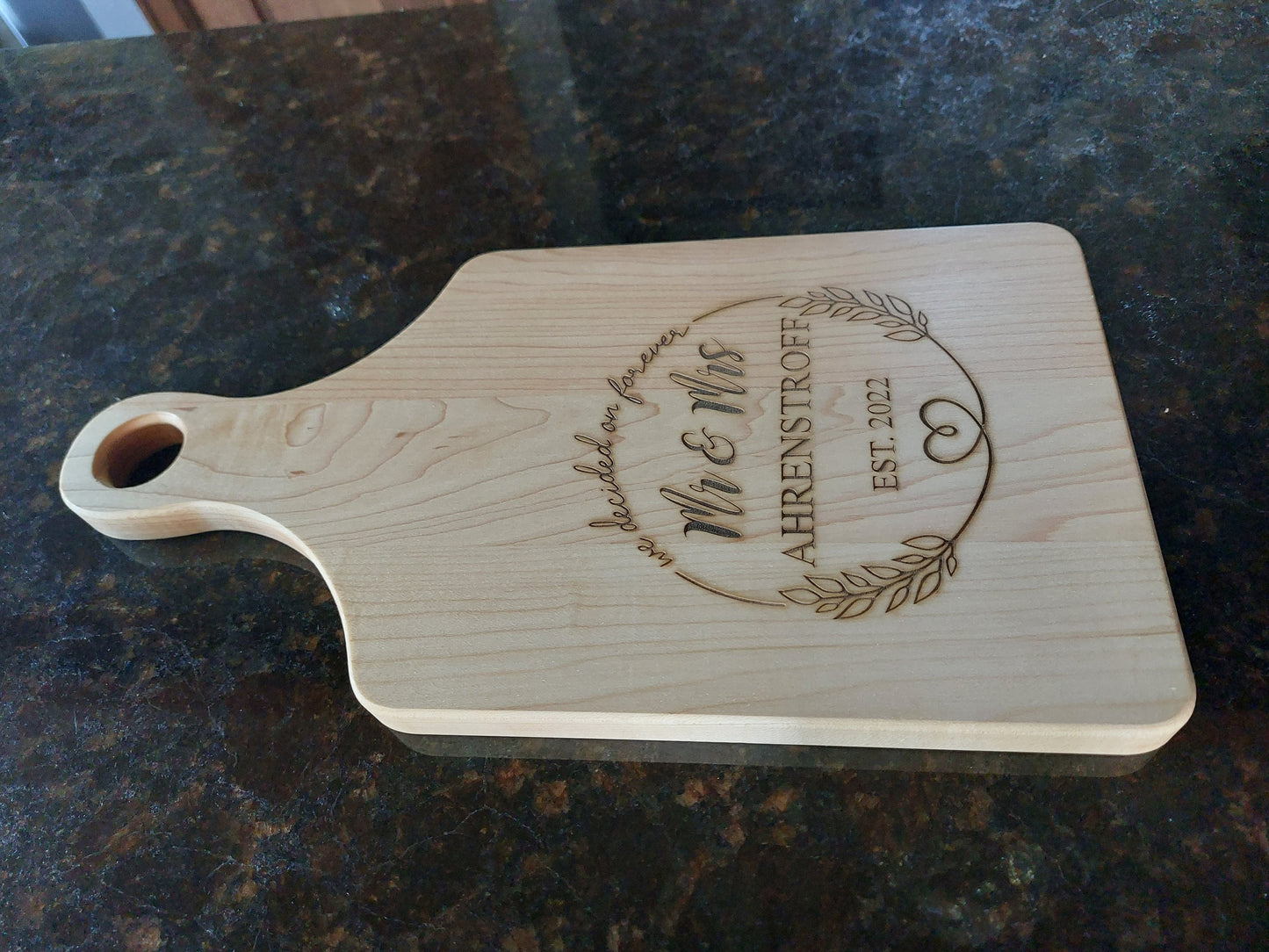 Engraved Cutting Board | Maple | Custom | Made in USA | Free Shipping - Firebolt Custom