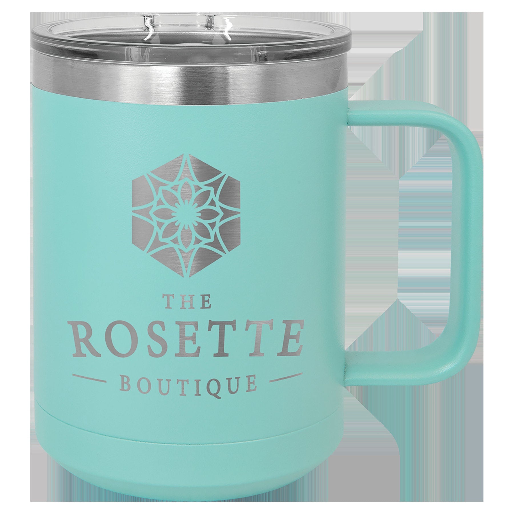 15 oz Mug with Handle | Custom | Laser Engraved | Personalized | Made in USA | Free Shipping - Firebolt Custom